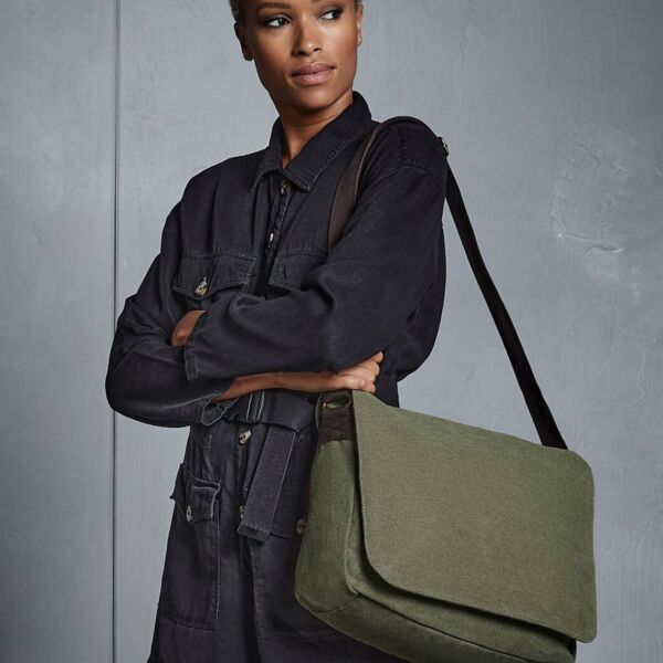 Vintage Canvas Despatch Bag Thumbnail