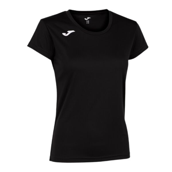 Ladies RECORD II SHORT SLEEVE T-SHIRT BLACK Thumbnail